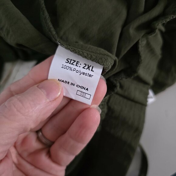 NWT Evaless Wide-Legged, High-Waisted Casual Pants - Picture 4 of 6